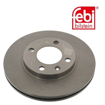 Febi 08557 Brake Disc Front Axle Standard Premium Fits Audi 80 1986 - 1986