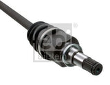 Febi 184613 Drive Shaft With Nut Front Axle Right Fits Citroën C1 2005 - 2014