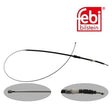 Febi 37218 Premium Brake Cable Rear High Performance Fits VW Caddy 2011-2015