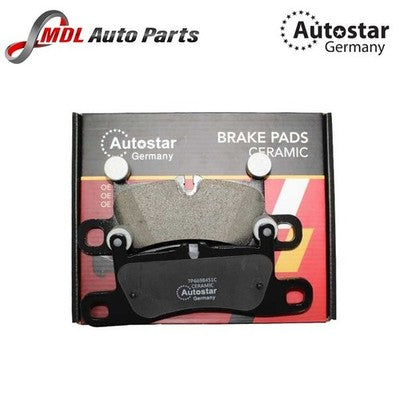 Autostar Germany BRAKE PAD SET Ceramic For VOLKSWAGEN 7P6698451CCr