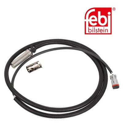 Febi 172040 ABS Sensor Rear Axle Left Right With Bush Premium High Performance