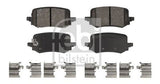 Febi 186404 Brake Pad Set With Anti Squeak Plate Fits Hyundai Tucson 2020 - 2025