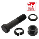 Febi 07942 Wheel Stud Rear Axle With Nut Phosphatized Premium High Performance