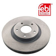 Febi 44138 Brake Disc Front Axle Premium Fits Jaguar XK8 2002 - 2005
