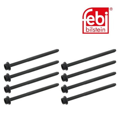 Febi 26434 Cylinder Head Bolt Set Standard Durable Fits Seat Mii 2011 - 2019