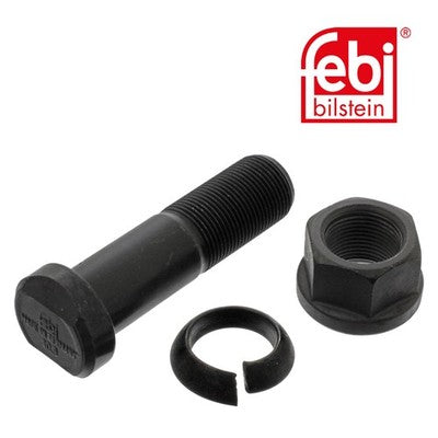 Febi 07938 Wheel Stud Steel With Nut With Retaining Ring Grade High Performance