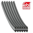 Febi 40713 Auxiliary Belt Premium High Performance Fits BMW 3 Series 2008 - 2011