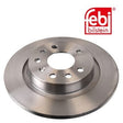 Febi 23562 Brake Disc Rear High Performance Fits Saab 45903 2004 - 2015