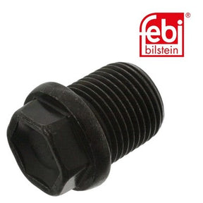 Febi 48875 Oil Drain Plug Steel Male Hex Phosphatized Fits Volvo S60 2001 - 2010