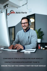 Febi 28273 Drag Link Push Rod For Left Hand Right Hand Drive Vehicles With Nuts