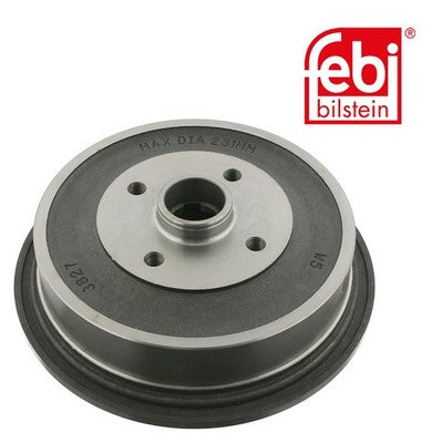 Febi 14059 Brake Drum Rear Premium High Performance Fits Audi 80 1991 - 1994