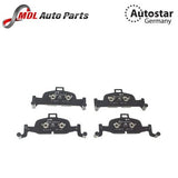 AUTOSTAR BRAKE PAD - 16938 8W0698151AD