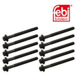 Febi 24075 Cylinder Head Bolt Set Premium Fits Nissan Primastar 2002 - 2006