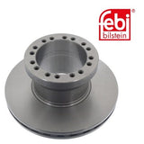 Febi 101729 Brake Disc Front Axle With ABS Sensor Ring Premium High Performance