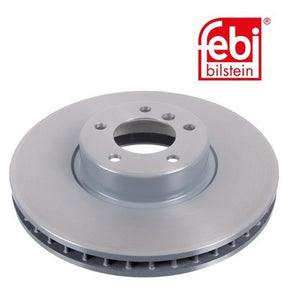 Febi 104806 Brake Disc Front Axle Premium Fits BMW 5 Series 2004 - 2010