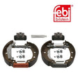 Febi 37511 Brake Shoe Set Rear High Performance Fits Renault Megane 1999 - 2003