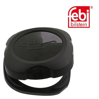 Febi 46214 Oil Filler Cap Plastic Black Premium Fits BMW X3 2011 - 2012