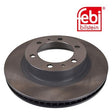 Febi 108411 Brake Disc Front Premium Fits Toyota Hilux Vigo 2004 - 2005