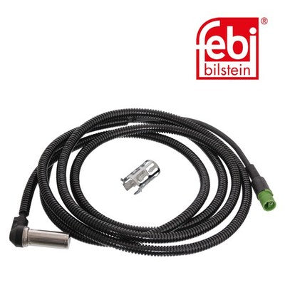 Febi 104569 ABS Sensor Rear Axle Left Right With Bush Premium High Performance