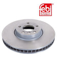 Febi 104949 Brake Disc Front Left Premium Fits BMW 5 Series 2011 - 2016