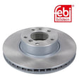 Febi 10751 Brake Disc Front Axle Premium Fits BMW 5 Series 1998 - 2003