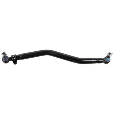 Febi 178651 Drag Link Front Axle Adjustable on One Side Crown Nut Premium Grade