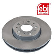 Febi 11454 Brake Disc Front High Performance Fits Volvo V70 1997 - 2000