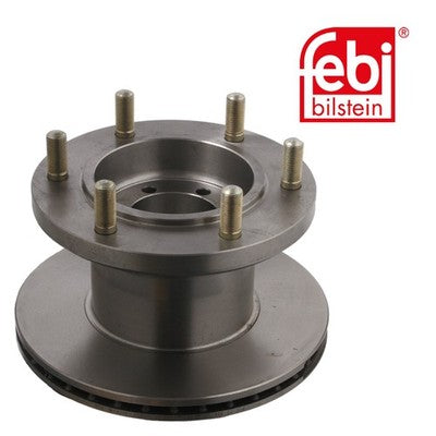 Febi 17347 Brake Disc Front Axle Premium Fits Iveco Daily 1991 - 1996