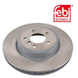 Febi 105723 Brake Disc Front Axle Premium Fits BMW 5 Series 2011 - 2016