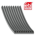 Febi 29089 Auxiliary Belt Standard Durable Heavy Duty High Performance