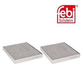 Febi 34814 Cabin Filter Set Premium High Performance Fits BMW X3 2011 - 2012