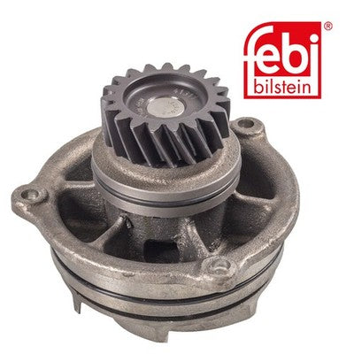 Febi 17523 Water Pump Grey Cast Iron With Gasket And Seal High Performance