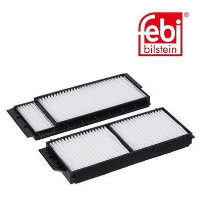 Febi 27243 Cabin Filter Set High Performance Fits Renault Kangoo 2013 - 2025