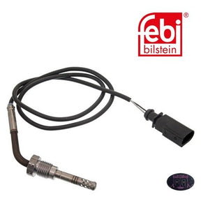 Febi 49275 Exhaust Gas Temperature Sensor Premium Fits Audi A4 2006 - 2008