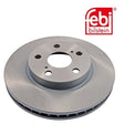 Febi 15295 Brake Disc Front High Performance Fits Toyota Carina E 1996 - 1997