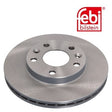 Febi 40075 Brake Disc Front High Performance Fits Dacia Duster 2011 - 2018