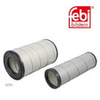Febi 100459 Air Filter Set With Grease Premium Standard High Performance