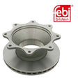 Febi 24462 Brake Disc Rear Axle Premium Grade Durable High Performance