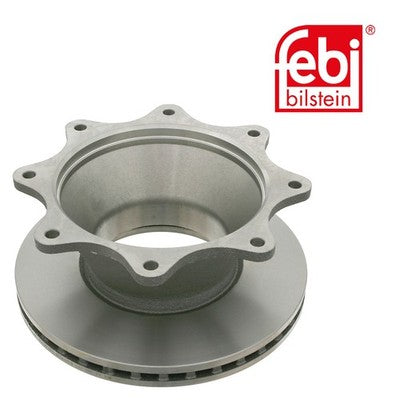 Febi 24462 Brake Disc Rear Axle Premium Grade Durable High Performance