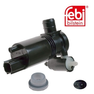 Febi 109266 Windscreen Washer Pump Fits Land Rover Discovery Sport 2014 - 2024