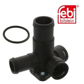 Febi 12404 Coolant Flange Front Left Plastic Premium Fits VW Golf 1983 - 1991
