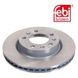 Febi 105713 Brake Disc Front High Performance Fits Peugeot 308 SW 2014 - 2021