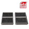 Febi 33924 Cabin Filter Set High Performance Fits Mazda 323 S 1998 - 2004