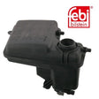 Febi 38456 Coolant Expansion Tank Plastic Black Fits BMW 7 Series 2001 - 2005