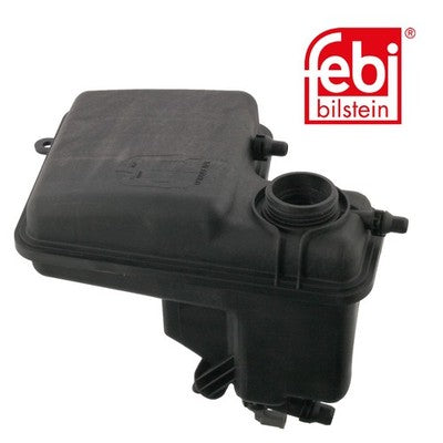 Febi 38456 Coolant Expansion Tank Plastic Black Fits BMW 7 Series 2001 - 2005