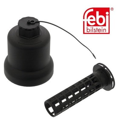Febi 49633 Premium Oil Filter Housing Cap High Performance Fits VW Golf 2011-12