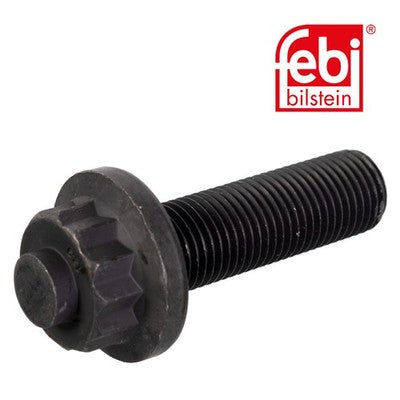 Febi 09590 Crankshaft Bolt Phosphatized Frontal Side Fits VW Golf 1998 - 2002