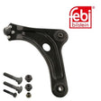 Febi 44621 Control Arm Front Left Lower Sheet Steel Fits Citroen C3 2002 - 2010