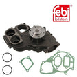 Febi 21711 Water Pump Grey Cast Iron With Gasket And Seal High Performance