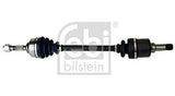 Febi 186601 Drive Shaft Front Axle Left Standard Fits Citroën C2 2005 - 2009